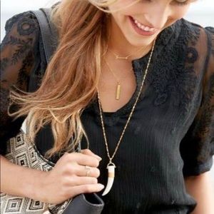 Stella & Dot: Sahara Horn Necklace